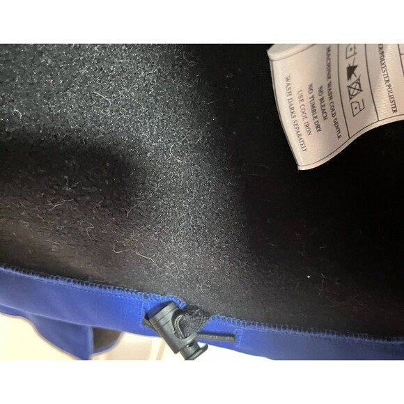 NWT Antigua Traverse Mens S Softshell Jacket Blue Full Zip Water Resistant Logo - Picture 14 of 16